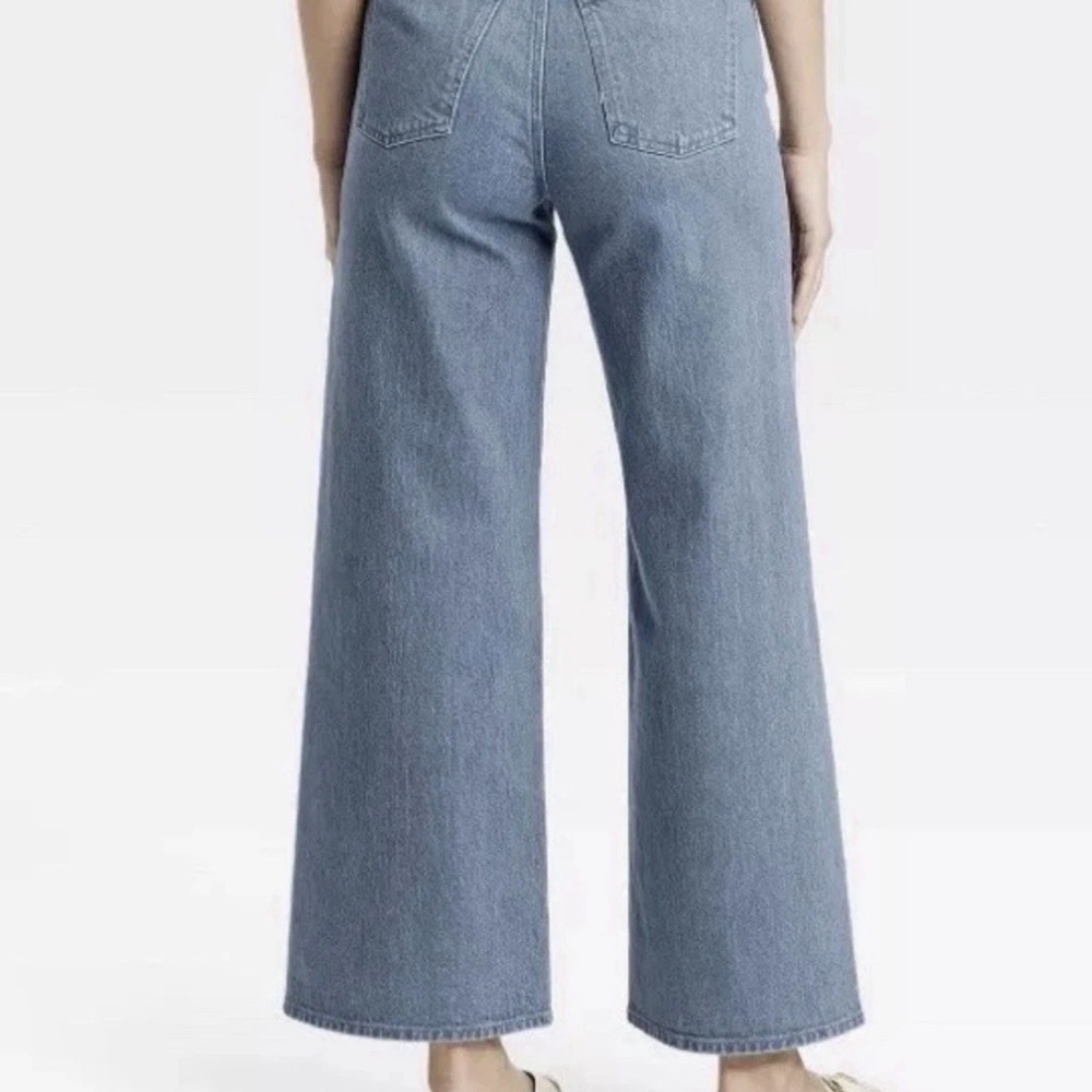 Universal Thread Sailor Style Light Blue Flare Je… - image 2